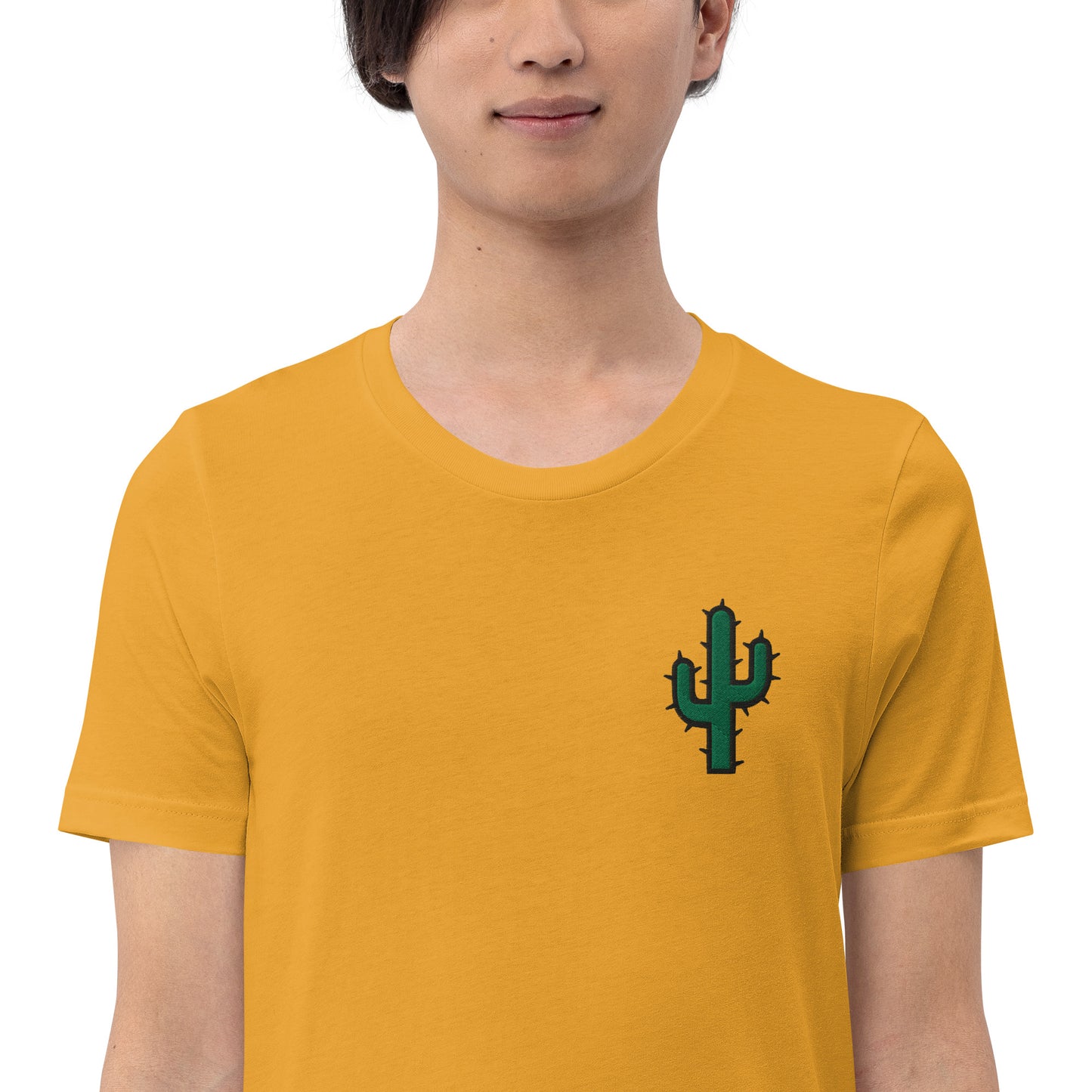 Embroidered Cactus Unisex T-Shirt