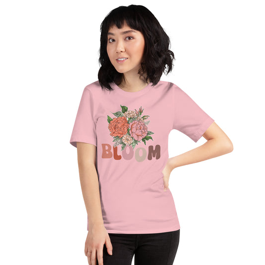 Bloom Floral Beauty Short-Sleeve Women's T-Shirt