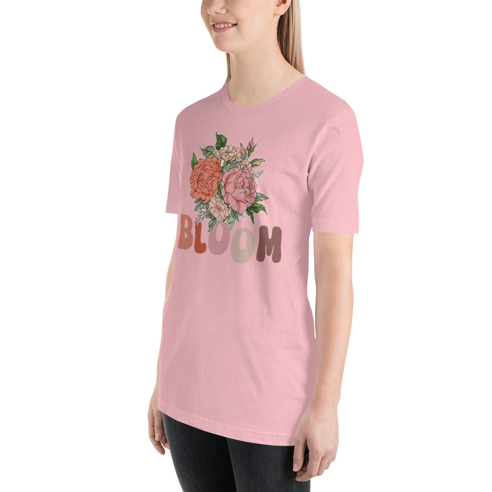 Bloom Floral Beauty Short-Sleeve Women's T-Shirt