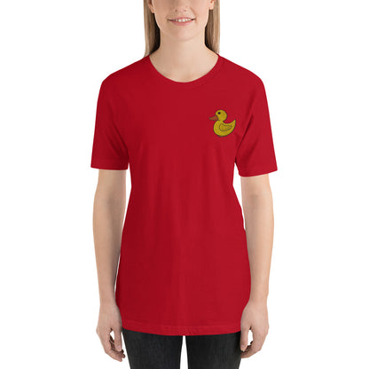 Duck Embroidered Unisex T-Shirt