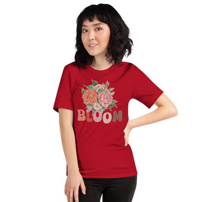 Bloom Floral Beauty Short-Sleeve Women's T-Shirt