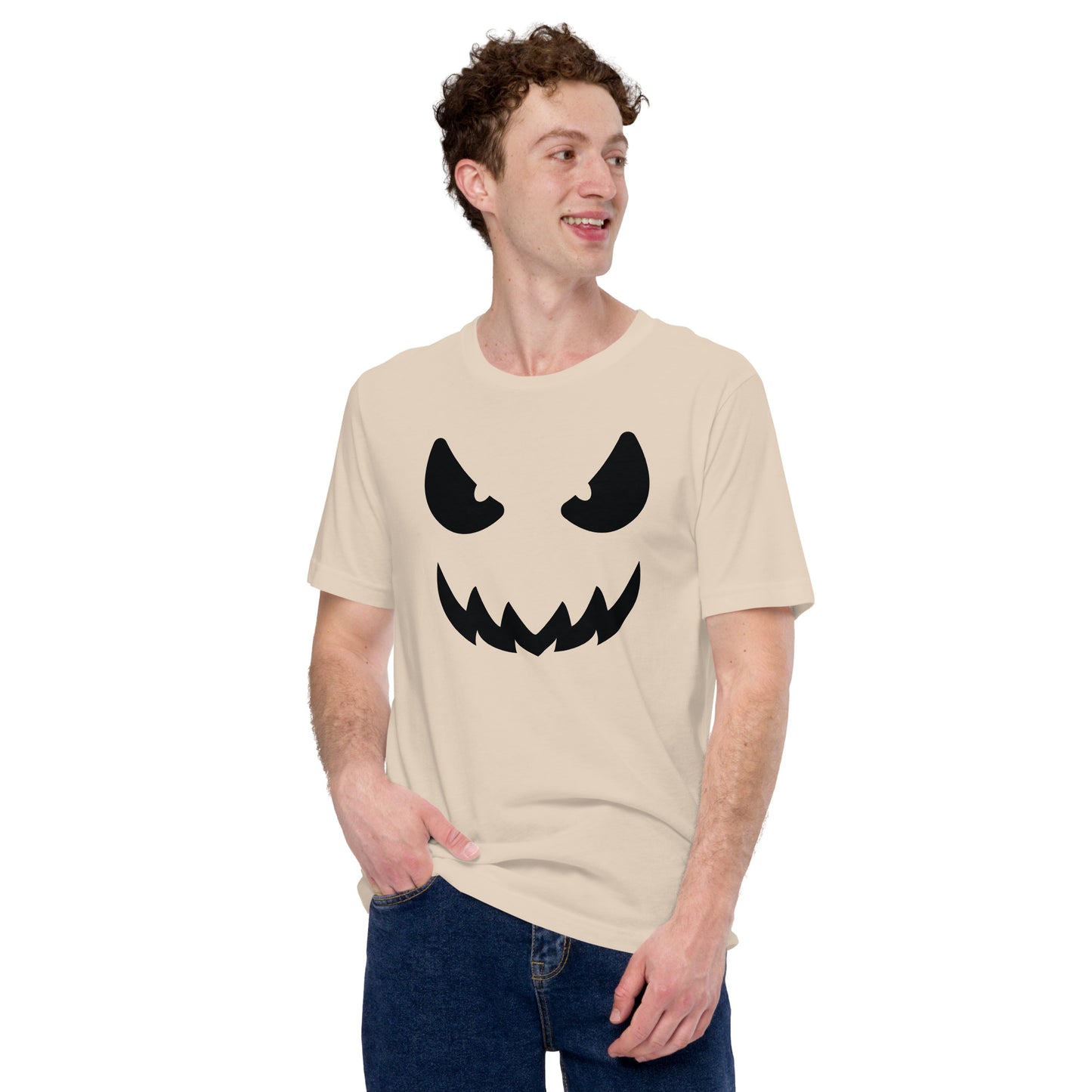 Spooky Jack'O-Lantern Halloween Unisex T-Shirt