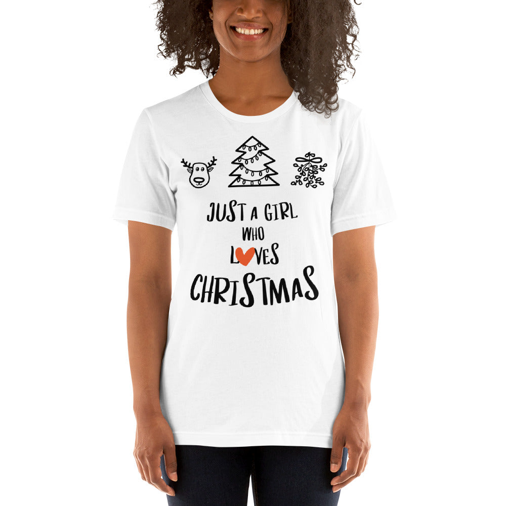 Just a Girl Who Loves Christmas Shirt