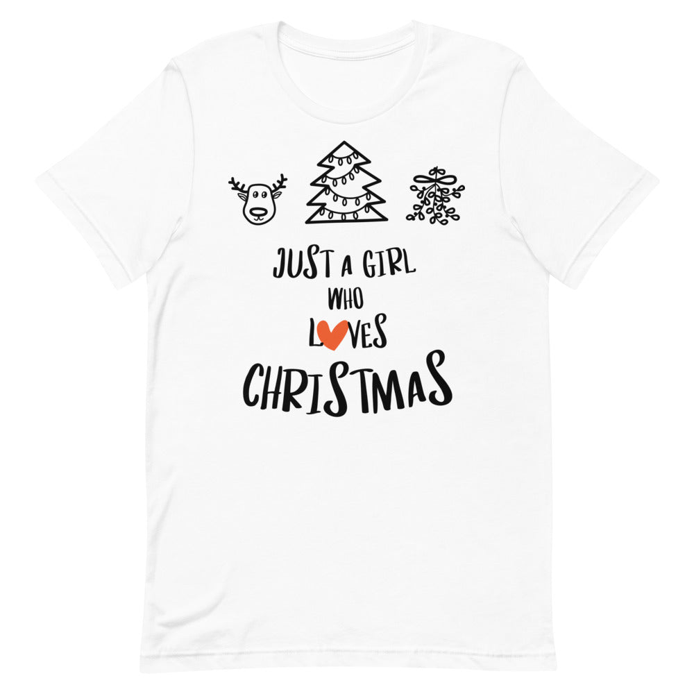 Just a Girl Who Loves Christmas Shirt