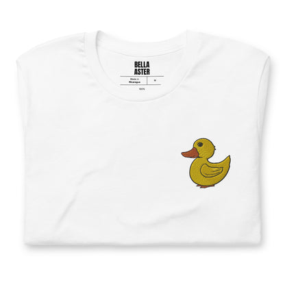 Duck Embroidered Unisex T-Shirt