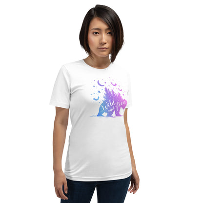 Wild and Free Short-Sleeve Unisex T-Shirt