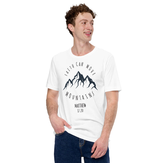 Faith Can Move Mountains Graphic Short-Sleeve T-Shirt - Men