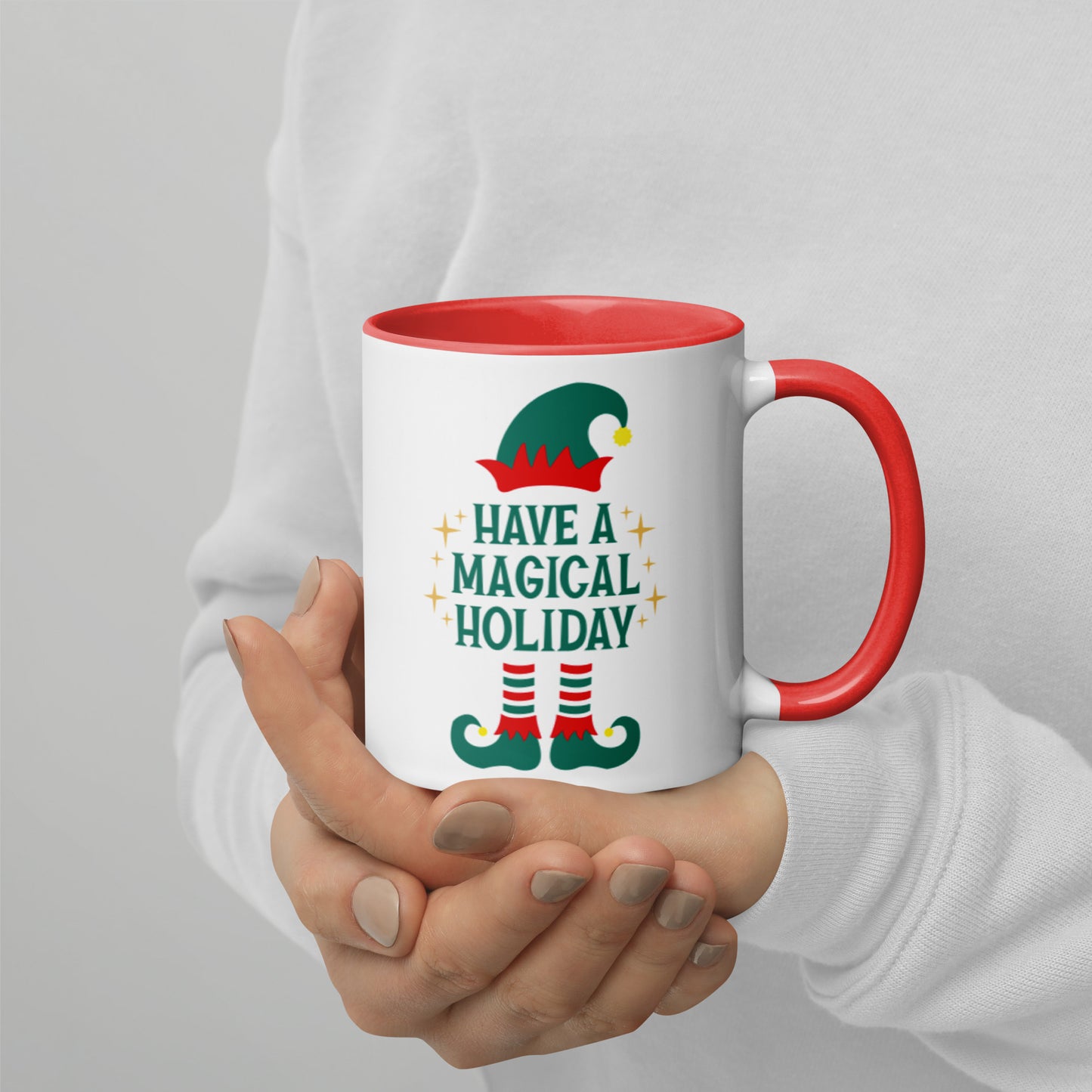 Have A Magical Holiday Mug with Color Inside