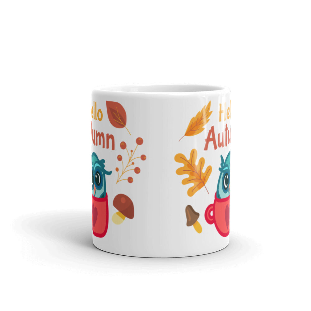 Hello Autumn Ceramic Mug