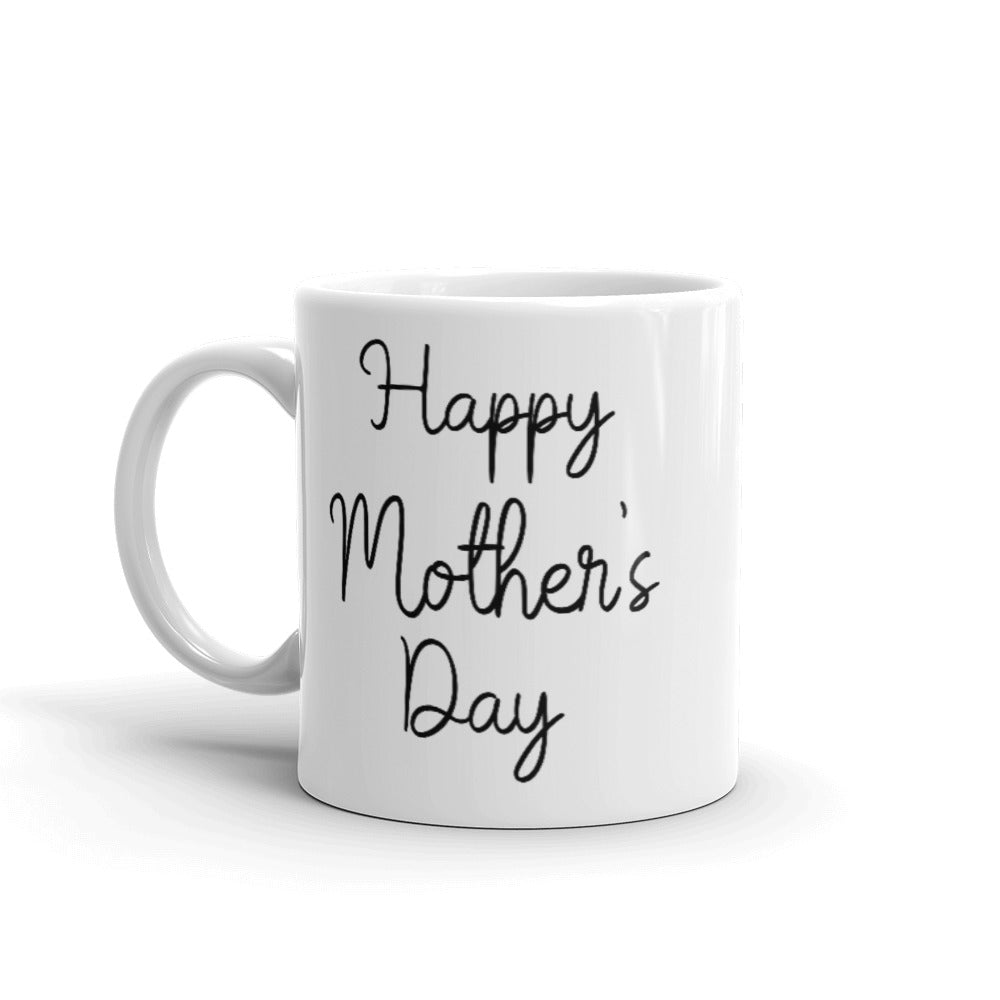 Mom I Love You! White Glossy Mother's Day Mug