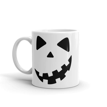 Jack-O'-Lantern White Glossy Halloween Mug