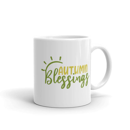 Autumn Blessings Ceramic Mug
