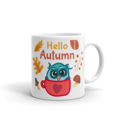 Hello Autumn Ceramic Mug