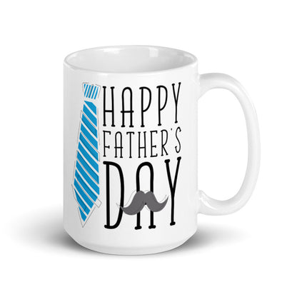 Happy Father's Day White Glossy Mug