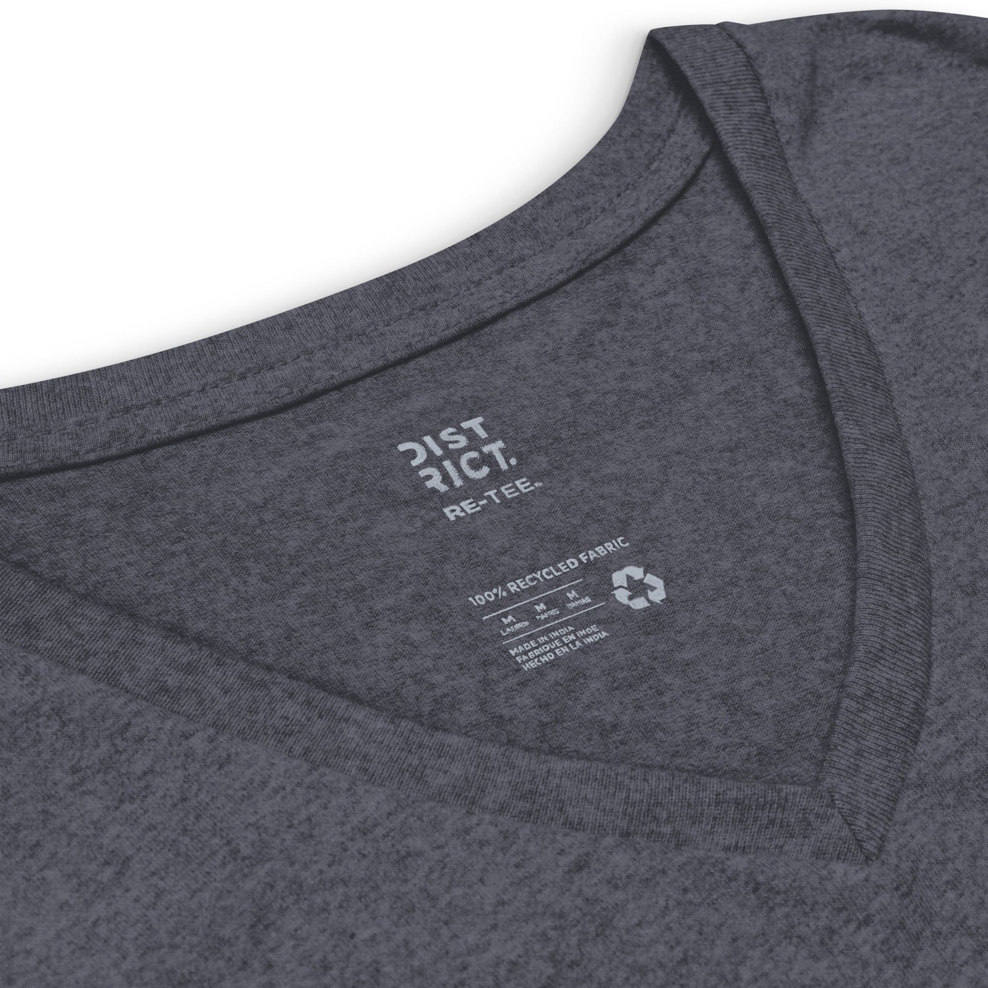 womens-recycled-v-neck-t-shirt-heathered-navy-product-details