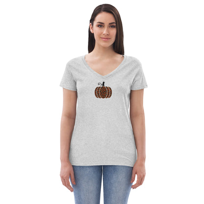 womens-recycled-v-neck-t-shirt-light-heather-grey-front