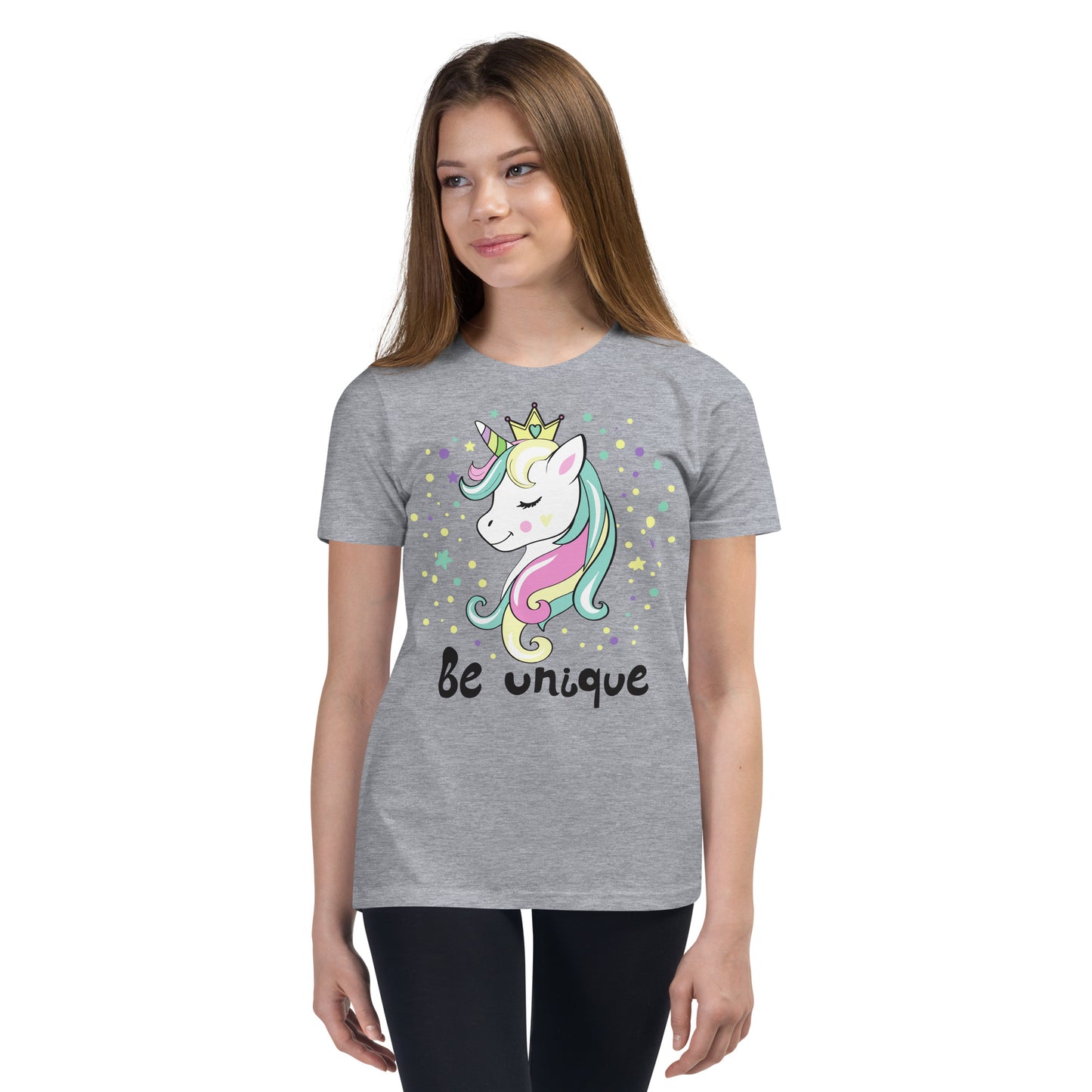Be Unique Unicorn Girl's T-Shirt