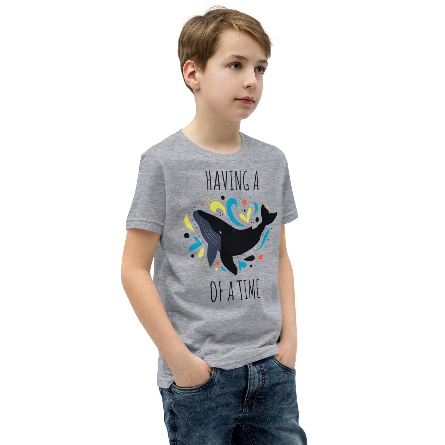 Having A Whale Of A Time Kid's T-Shirt