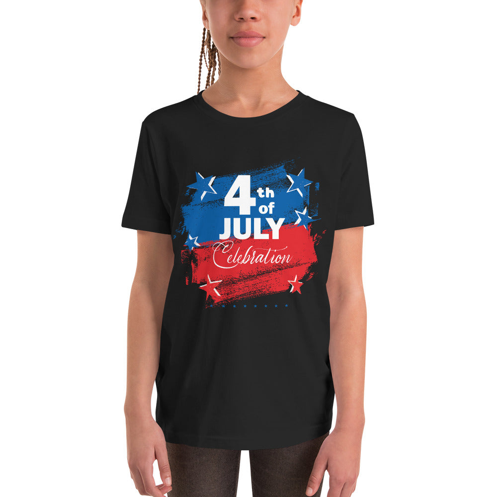 4th Of July Celebration Youth Short Sleeve T-Shirt