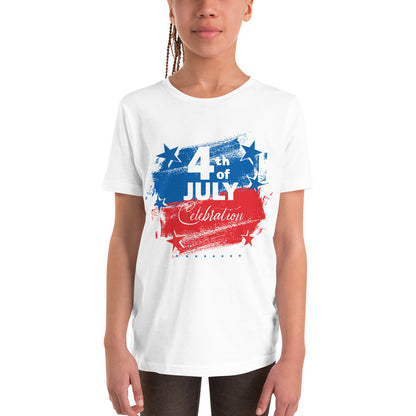 4th Of July Celebration Youth Short Sleeve T-Shirt