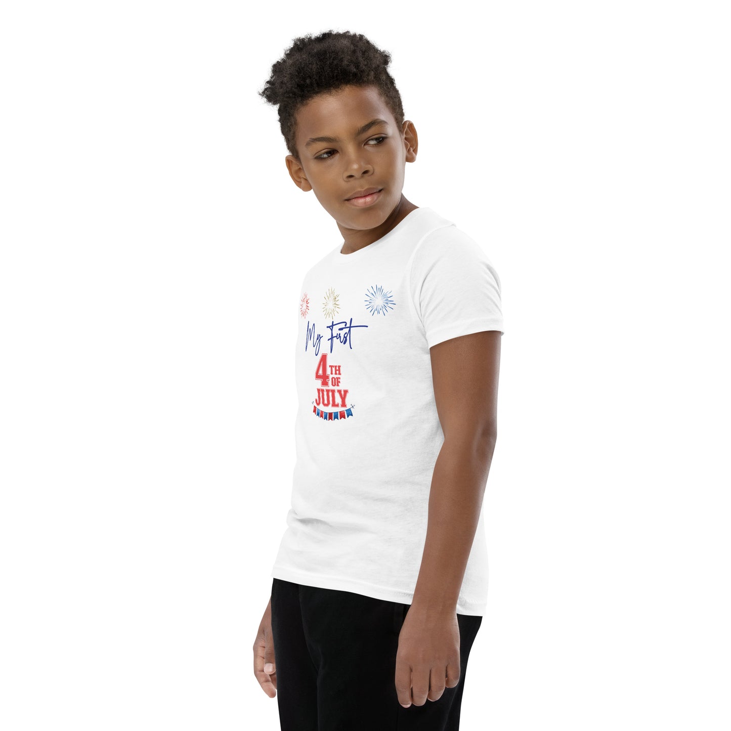 My First 4th Of July Youth Short Sleeve T-Shirt